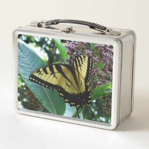 Frack Butterfly I auf Milkweed in Shenandoah Metall Brotdose