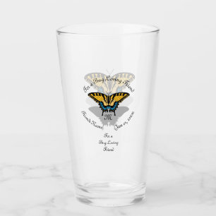 Frack Butterfly Monogramm Glas