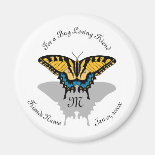 Frack Butterfly Monogramm Magnet