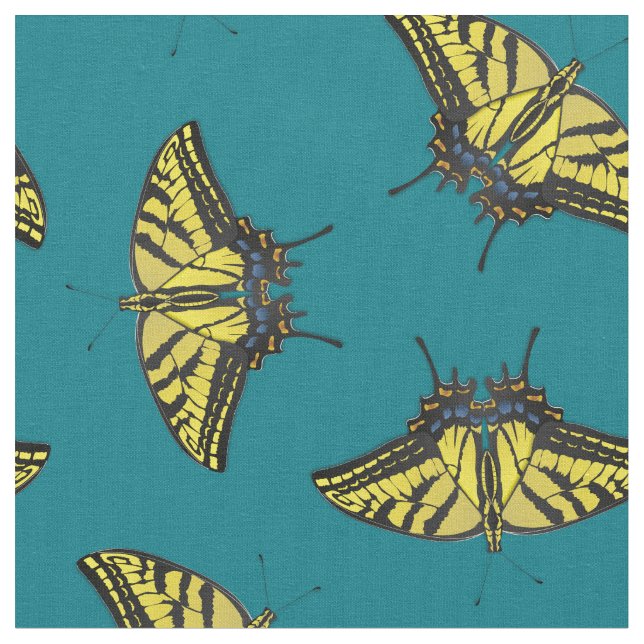 Frack Butterfly of Eastern Tiger Stoff (Nahaufnahme)