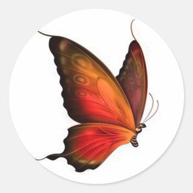 Frack Butterfly Sticker (Vorderseite)