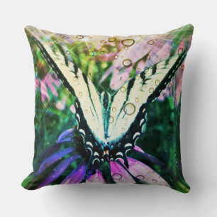 Frack Butterfly Throw Kissen
