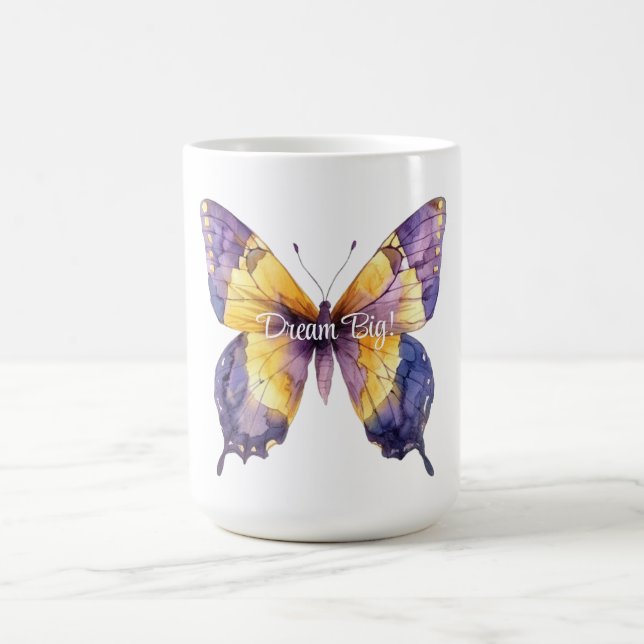 Frack Dreams: Traum Big Butterfly Kaffeetasse (Mittel)