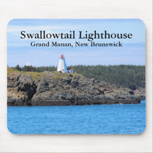 Frack Lighthouse, Grand Manan, N.B. Mousepad