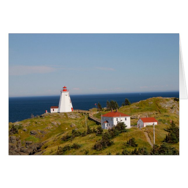 Frack Lighthouse, Grand Manan, NB (Vorderseite (Horizontal))