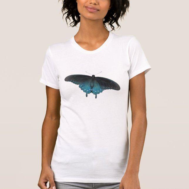Frack-Schmetterling und Leidenschaft T-Shirt (Vorderseite)