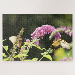 Frack Schmetterlinge Schwarz und Gelb Puzzle