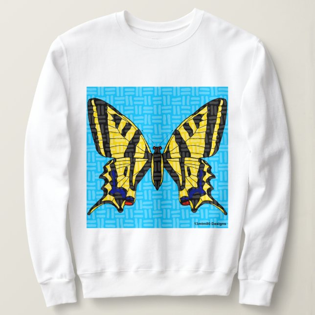 Frack (weiß) - FrauenSweatshirt Sweatshirt (Design vorne)