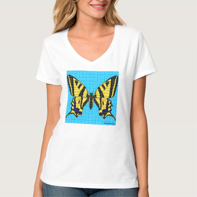Frack (weiß) - Women's Basic V T - Shirt (Vorderseite)