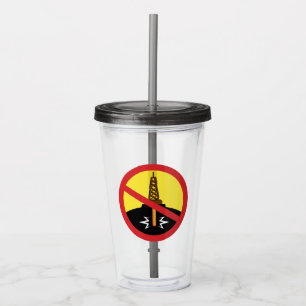 Fracking Acryltrinkbecher