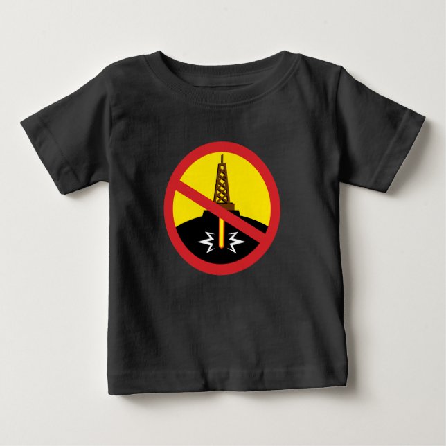 Fracking Baby T-shirt (Vorderseite)