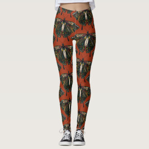 Frackschmetterlingsterrakotta Leggings