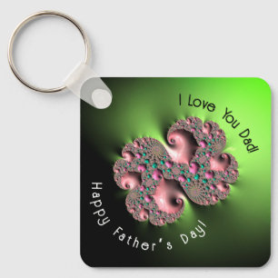 Fractal3 Alles Gute zum Vatertag! Schlüsselanhänger