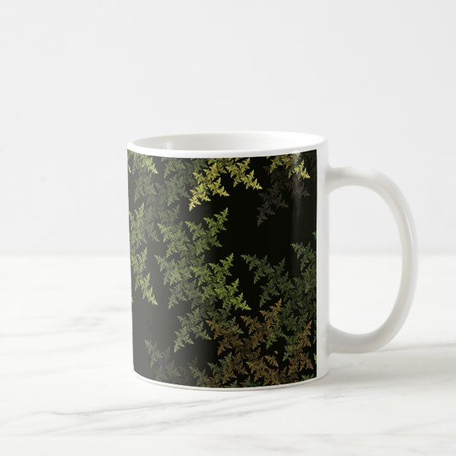 Fractal Camouflage Kaffeetasse (Rechts)