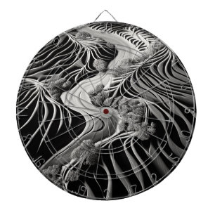 Fractal Flow Dartscheibe