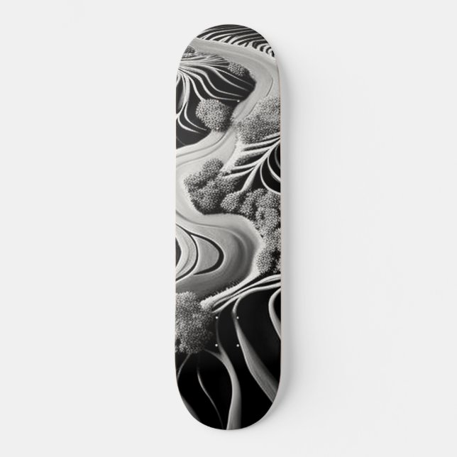 Fractal Flow Skateboard (Vorderseite)