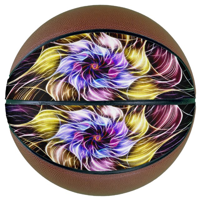 fractal flower basketball (Vorderseite)