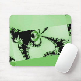 Fractal Garden green Mousepad
