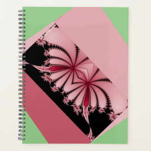 Fractal-Garten Orchidee & Gottesanbeterin Planer