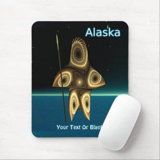 Fractal Inuit Hunter Mousepad