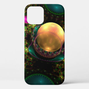 Fractal Julian Pearl Schmuck Hintergrund - Fraktal Case-Mate iPhone Hülle