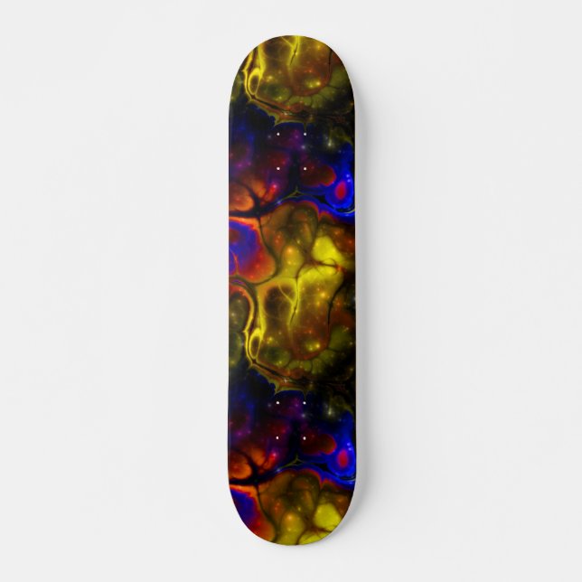 Fractal Nebula 2-2 Skateboard (Vorne)