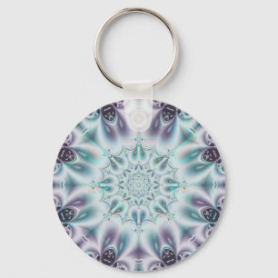 Fractal Print Keychain Schlüsselanhänger
