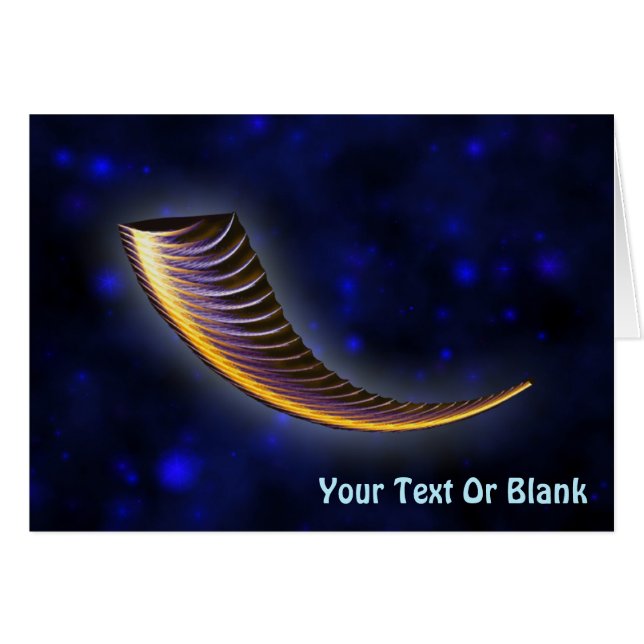 Fractal Shofar (Vorderseite (Horizontal))