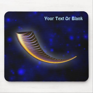 Fractal Shofar Mousepad