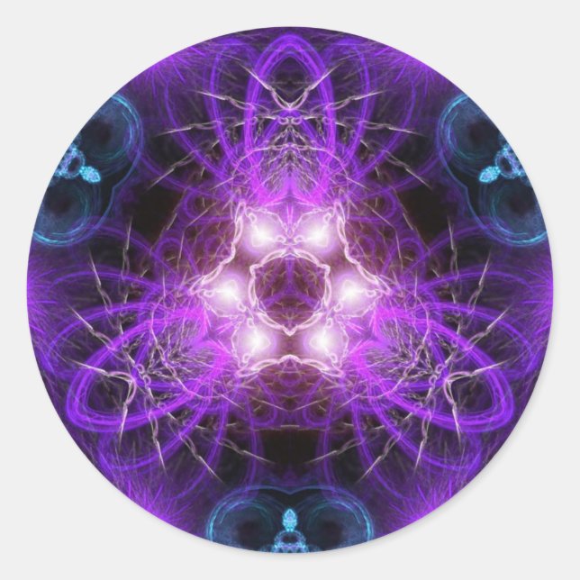 FractalART 001 Aufkleber (Vorderseite)