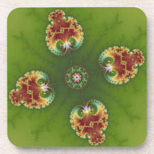 Fractalbug Picnic - Fraktal Art Untersetzer