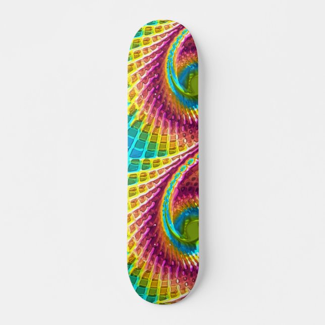 Fractalglas 7 Skateboard (Vorne)