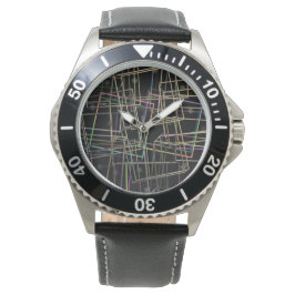 Fractalised Metal Frames beobachten Armbanduhr