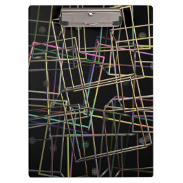Fractalised Metal Frames Clipboard Klemmbrett