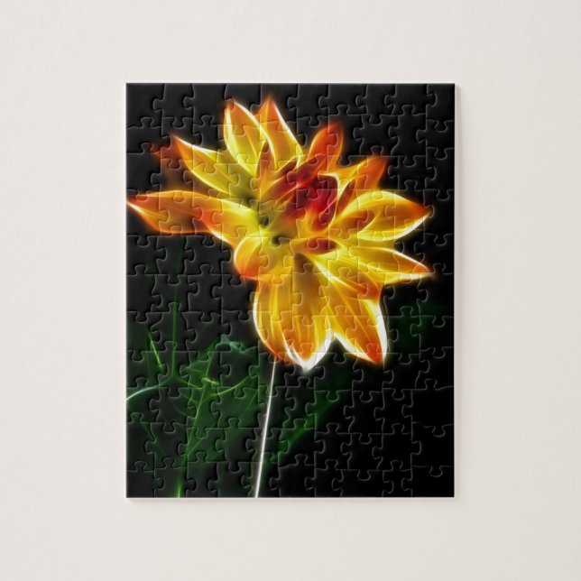 Fractalius Dahlie Puzzle (Vertikal)