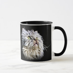 Fractalius Persisches Katzengesicht Tasse