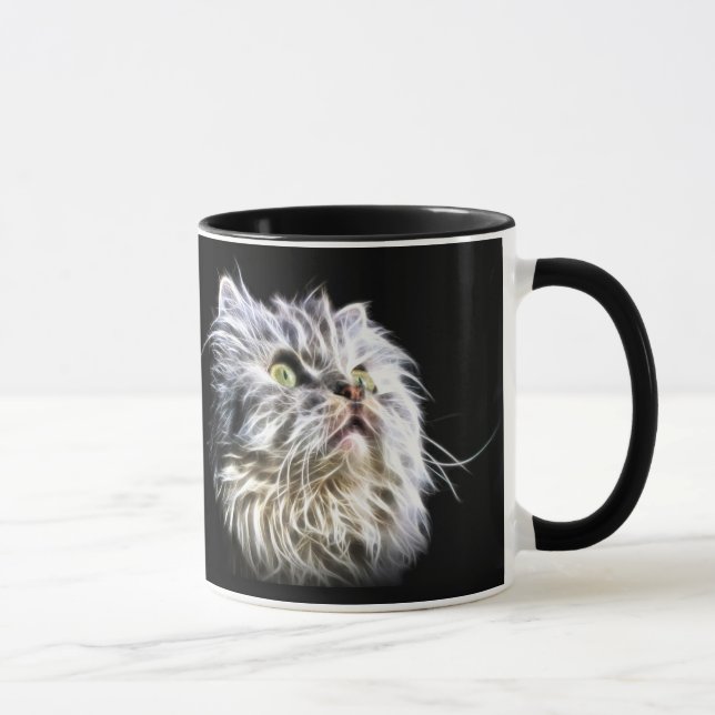Fractalius Persisches Katzengesicht Tasse (Rechts)