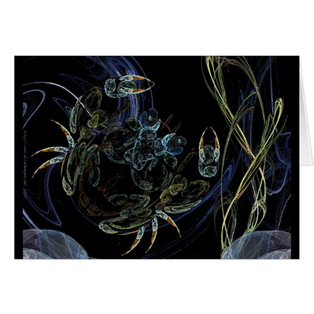 Fractalized Krebs (Vorderseite (Horizontal))