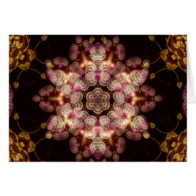 FractalRosea-Karte (Vorderseite (Horizontal))