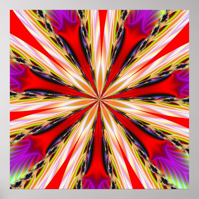 Fractalskop 25 poster (Vorne)