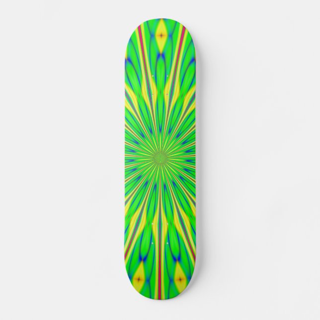 Fractalskop 34 skateboard (Vorderseite)