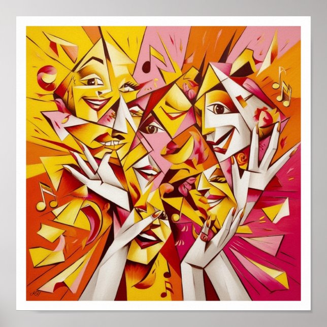 Fractured Bliss Poster (Vorne)