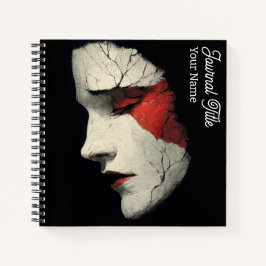 Fractured Grace Journal — Benutzerdefinierter Name Notizbuch