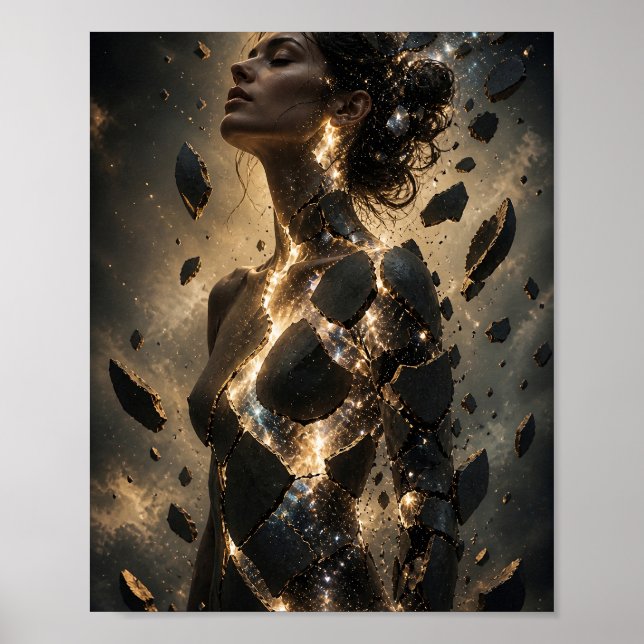 Fractured Into Infinity Poster (Vorne)
