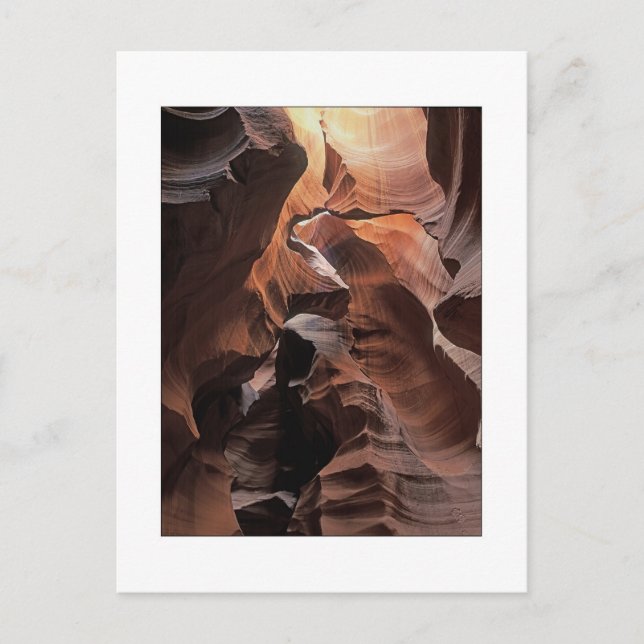 "Fractured Light" Postkarte (Vorderseite)