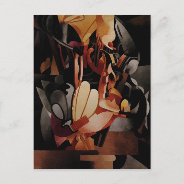 Fracturing-Erinnerungen Postkarte (Vorderseite)