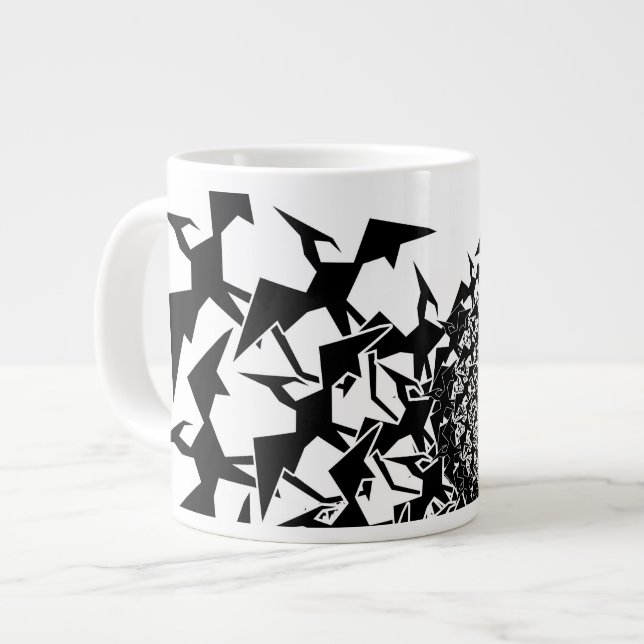 Fractyl Pterodactyl Jumbo-Tasse (Vorderseite Links)