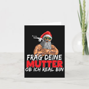 Frag deine Mama, wenn ich echt lustig bin Boss d S Karte