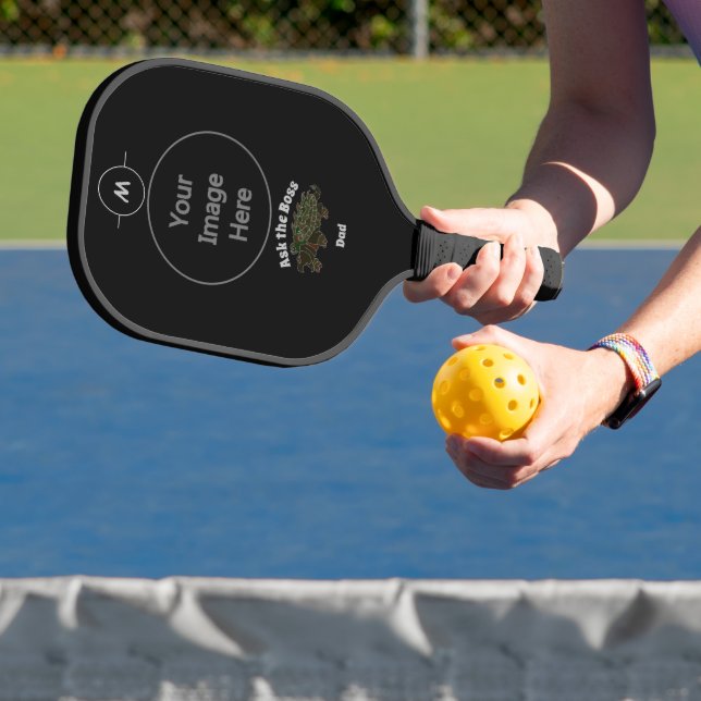 Frag der Boss Vater Alligator Snapping Turtle Golf Pickleball Schläger (InSitu)