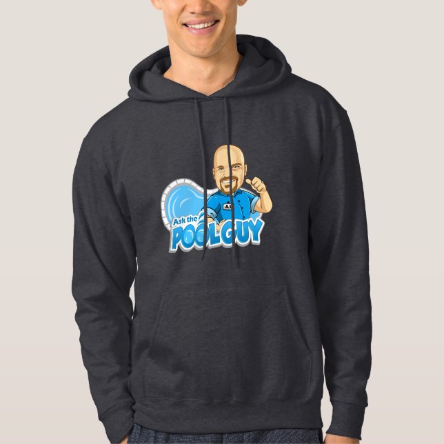 Frag des Pool Typ Offiziell Hoodie (Vorderseite)